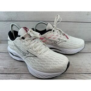 Mizuno Wave Inspire XX Sneakers Running Shoes Mens Size 7 White Low **WORN ONCE*